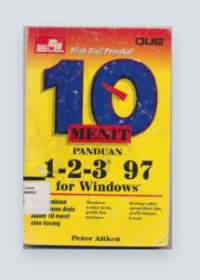 Image of 10 MENIT PANDUAN 1-2-3 97 FOR WINDOWS