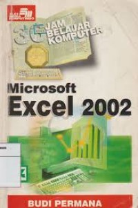 Image of 36 JAM BELAJAR KOMPUTER MICROSOFT EXCEL 2002