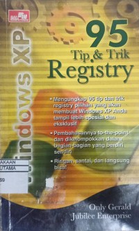 Image of 95 TIP DAN TRIK REGISTRY WINDOWS XP