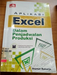 Image of APLIKASI EXCEL DALAM PENJADWALAN PRODUKSI