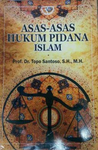 ASAS ASAS HUKUM PIDANA ISLAM