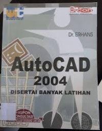 Image of AUTOCAD 2004 DISERTAI BANYAK LATIHAN
