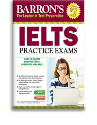 Image of BARRON'S IELTS PRACTICE EXAMS