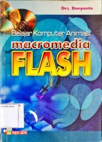 BELAJAR KOMPUTER ANIMASI MACROMEDIA FLASH