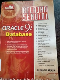 Image of BELAJAR SENDIRI ORACLE 9i DATABASE