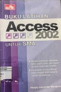 Image of BUKU LATIHAN ACCESS 2002