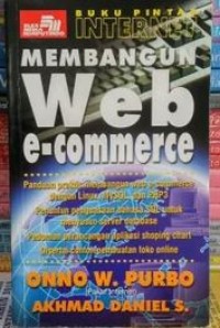 Image of BUKU PINTAR MEMBANGUN WEB E-COMMERCE