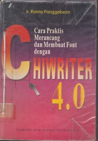 Image of CARA PRAKTIS MERANCANG DAN MEMBUAT FONT DENGAN HIWRITE 4.0