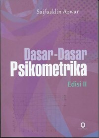 Image of DASAR DASAR PSIKOMETRIKA EDISI II