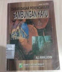 DASAR-DASARPERENCANAAN SAMBUNGAN KAYU
