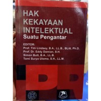 HAK KEKAYAAN INTELEKTUAL SUATU PENGANTAR