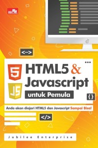 Image of HTML5 DAN JAVASCRIPT UNTUK PEMULA
