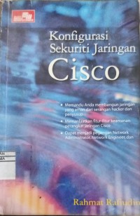 Image of KONFIGURASI SEKURITI JARINGAN CISCO
