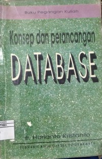 Image of KONSEP DAN PERANCANGAN DATABASE