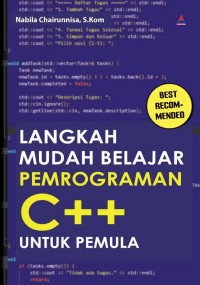 Image of LANGKAH MUDAH BELAJAR PEMROGRAMAN C++ UNTUK PEMULA