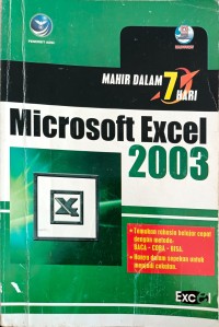 Image of MAHIR DALAM 7 HARI MICROSOFT EXCEL 2003