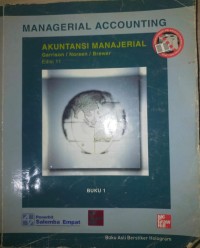 Managerial Accounting: Akuntansi Manajerial