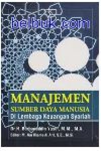 MANAJEMEN SUMBER DAYA MANUSIA  DI LEMBAGA KEUANGAN SYARIAH