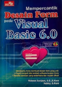 MEMPERCANTIK DESAIN FORM PADA VISUAL BASIC 6.0