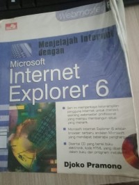 Image of MENJELAJAH INTERNET DENGAN MICROSOFT INTERNET EXPLORER