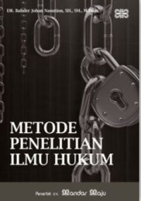 METODE PENELITIAN ILMU HUKUM