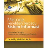 Image of METODE PENELITIAN TERPADU SISTEM INFORMASI
