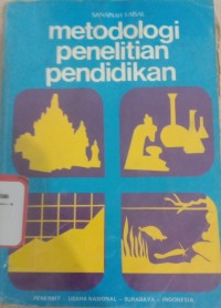 Image of METODOLOGI PENELITIAN PENDIDIKAN