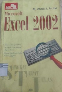 Image of MICROSOFT EXCEL 2002