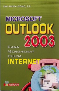Image of MICROSOFT OUTLOOK 2003 CARA MENGHEMAT PULSA INTERNET