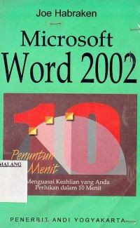 Image of MICROSOSFT WORD 2002
