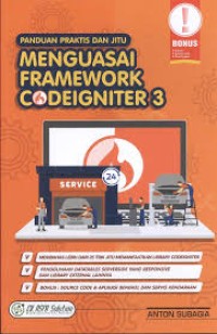 Image of PANDUAN PRAKTIS DAN JITU MENGUASAI FRAMEWORK CODEIGNITER 3