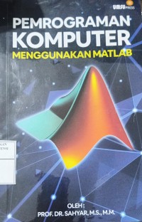 Image of PEMOGRAMAN KOMPUTER MENGGUNAKAN MATLAB