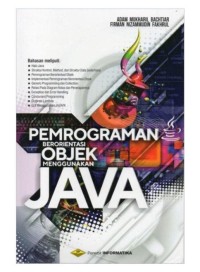 Image of PEMROGRAMAN BERORIENTASI OBJEK MENGGUNAKAN JAVA