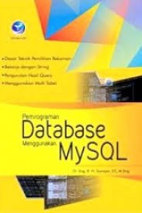 PEMROGRAMAN DATABASE MENGGUNAKAN MYSQL