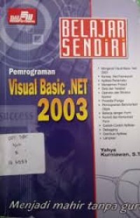 PEMROGRAMAN VISUAL BASIC BASIC .NET 2003