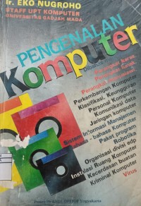Image of PENGENALAN KOMPUTER