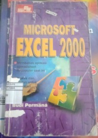 Image of SERI PENUNTUN PRAKTIS MICROSOFT EXCEL 2000