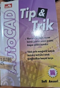 Image of TIP & TRIK AUTOCAD